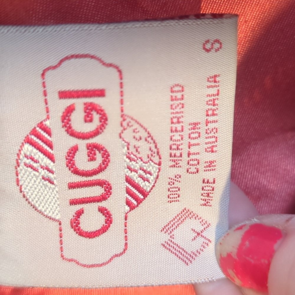 Embroidery Stitched Cuggi Coat Small - Picture 5 of 6